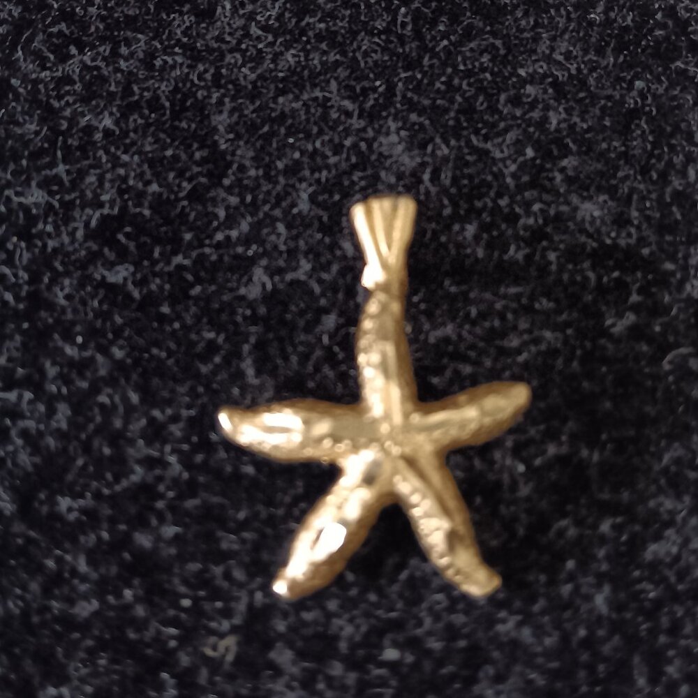 14KT Fine Gold Starfish Charm